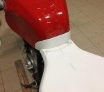 Red Fender Vehicle Scooter