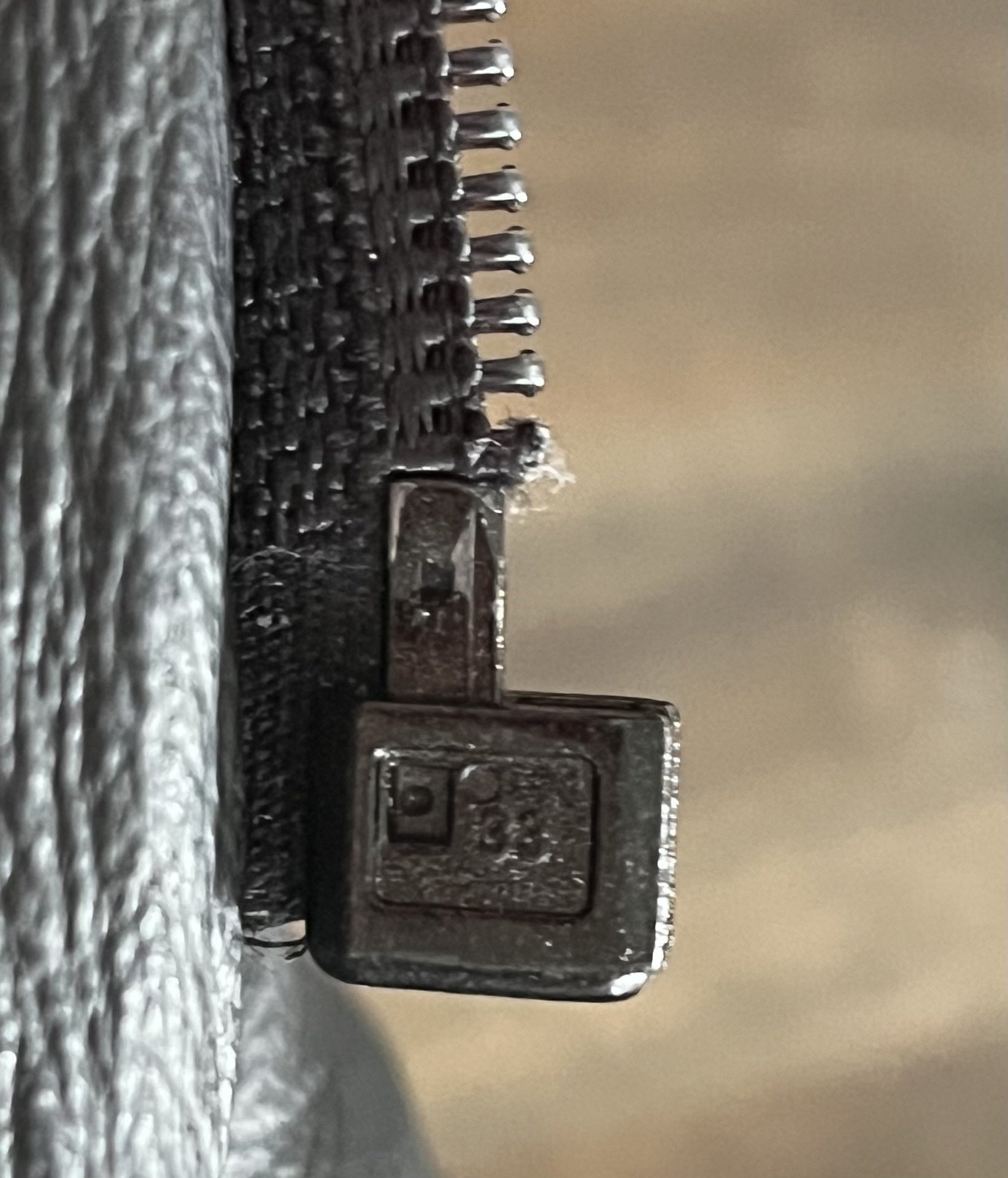 ykk zipper vintage louis vuitton zipper pull